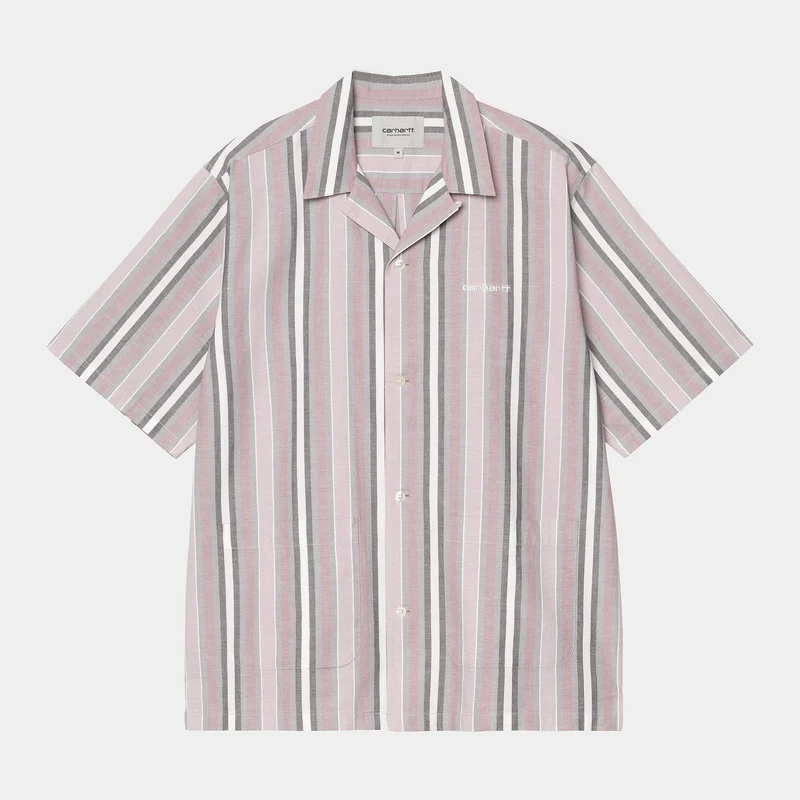 Carhartt WIP Randig Folsey-skjorta för män | Hortensia