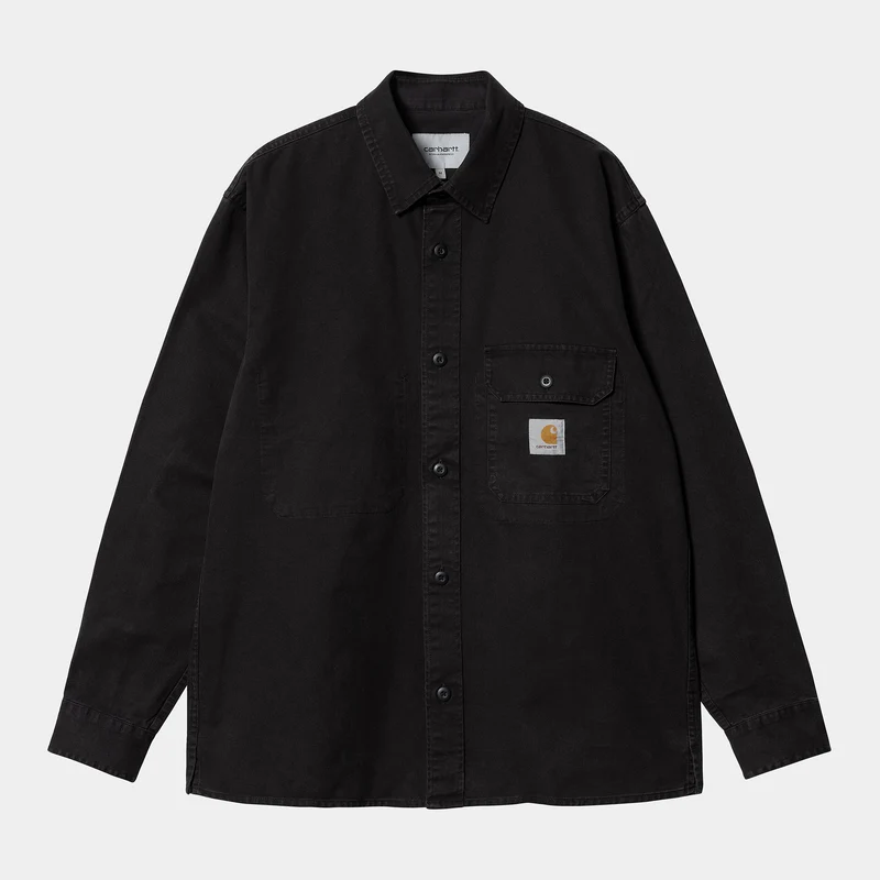 Carhartt WIP Herr Reno Skjortjacka | Svart