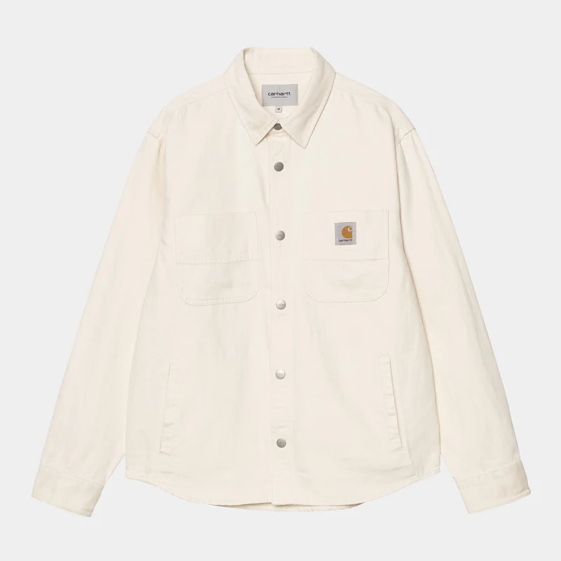 Carhartt WIP Herr Crawford Skjortjacka | Naturfärgad