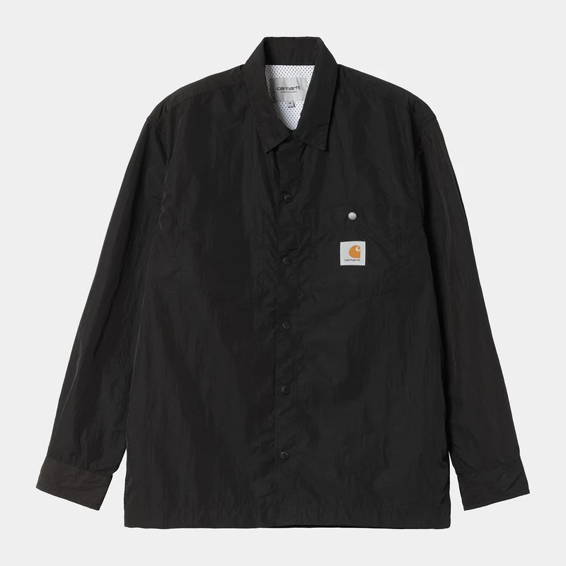Carhartt WIP Herr Canby Skjortjacka | Svart