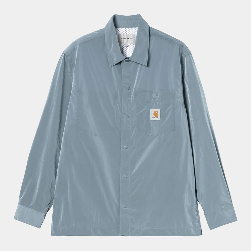 Carhartt WIP Herr Canby Skjortjacka | Lerblå