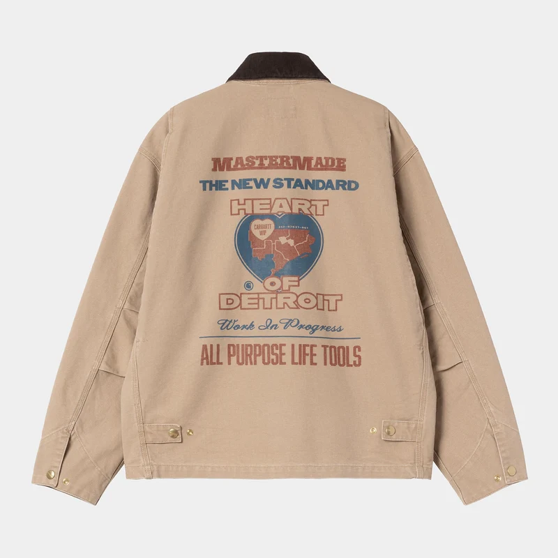 Carhartt WIP Herr OG Arcan Graphic Jacka | Dusty Hamilton Brown