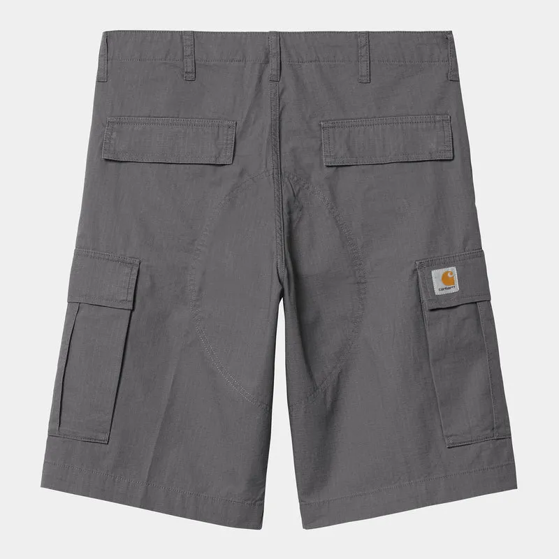 Carhartt WIP Herr Regular Cargo Shorts | Grafitfärgade sköljda