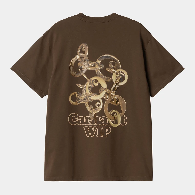Carhartt WIP Herr T-shirt med länkade charms | Liberica