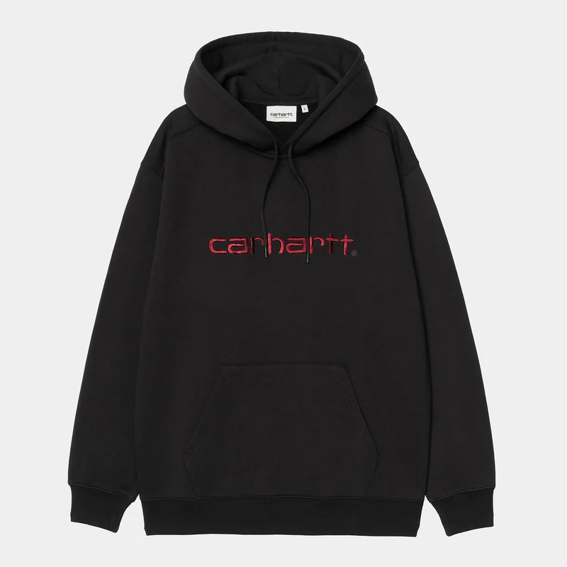 Carhartt WIP Kvinnor Carhartt Mjukisjacka | Svart / Scharlakansröd