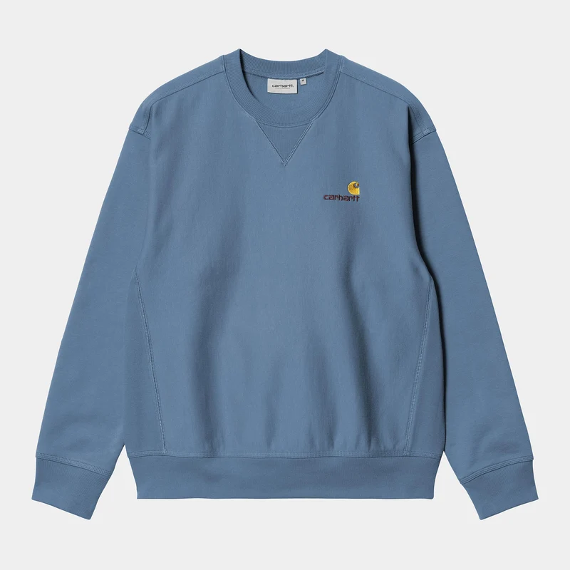 Carhartt WIP Herr American Script Träningströja | Sorrent