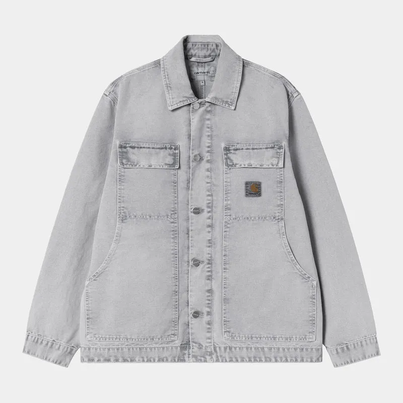 Carhartt WIP Herr OG Arktisk Jacka | Svart Chalk Wash