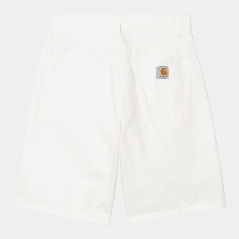 Carhartt WIP Landon Newcomb Drill Shorts Herr | Off White Sköljda