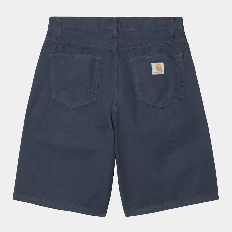 Carhartt WIP Landon Newcomb Drill Shorts Herr | Mörkblå, Garment Dyed