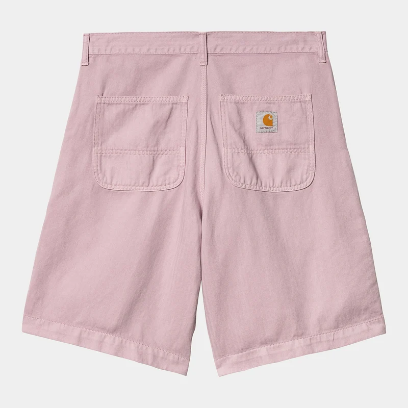 Carhartt WIP Herr Cooper Shawnee Herringbone Shorts | Hortensia Garment Dyed
