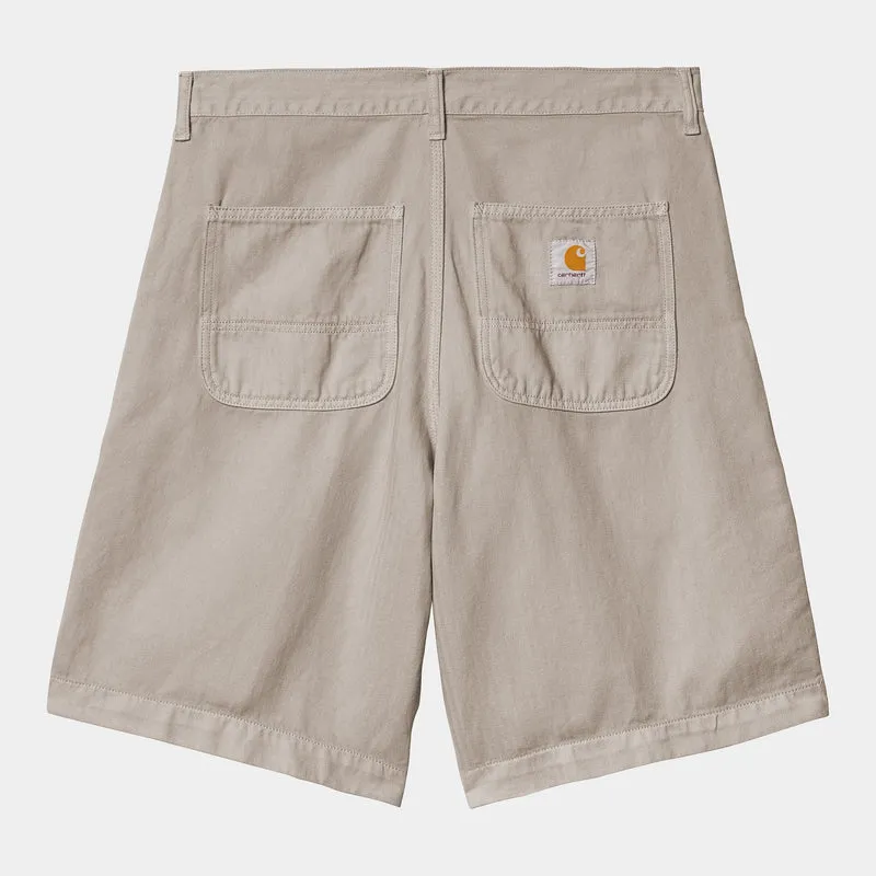 Carhartt WIP Herr Cooper Shawnee Herringbone Short | Fleur De Sel Sköljd