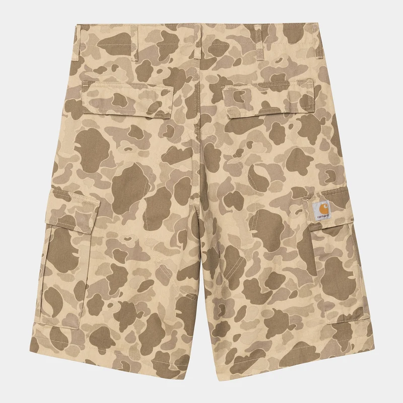 Carhartt WIP Herr Moraga Twill Cargo Shorts Regular | Camo Duck Desert