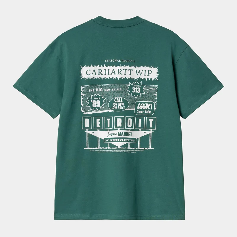 Carhartt WIP Herrkatalog-T-shirt | Regnskog