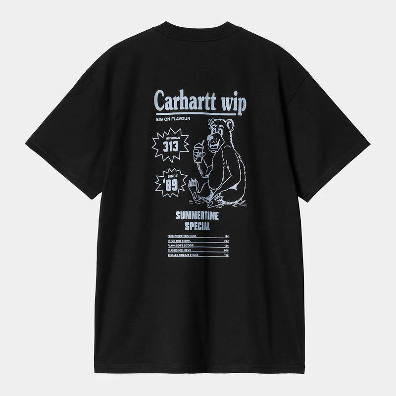 Carhartt WIP Herrkatalog-T-shirt | Svart