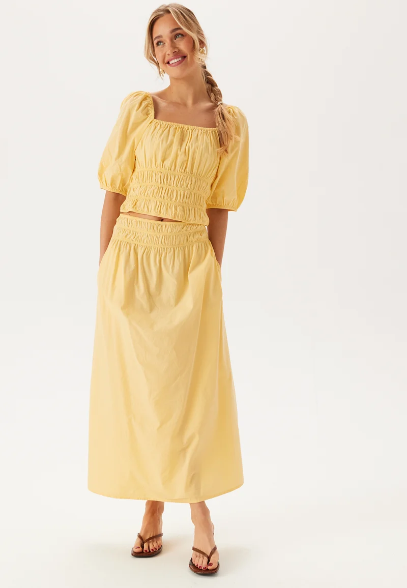 Square Neck Smock Top