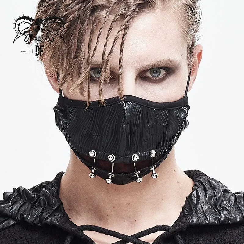 Unisex Gothic Rivets Mask