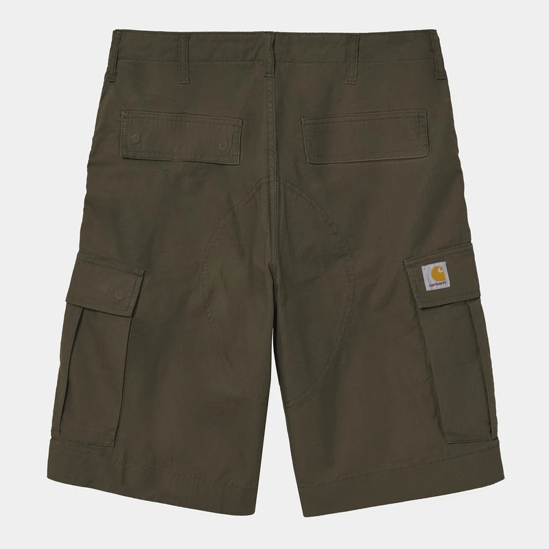 Carhartt WIP Herr Cargo Shorts i regular fit | Cypressfärgad