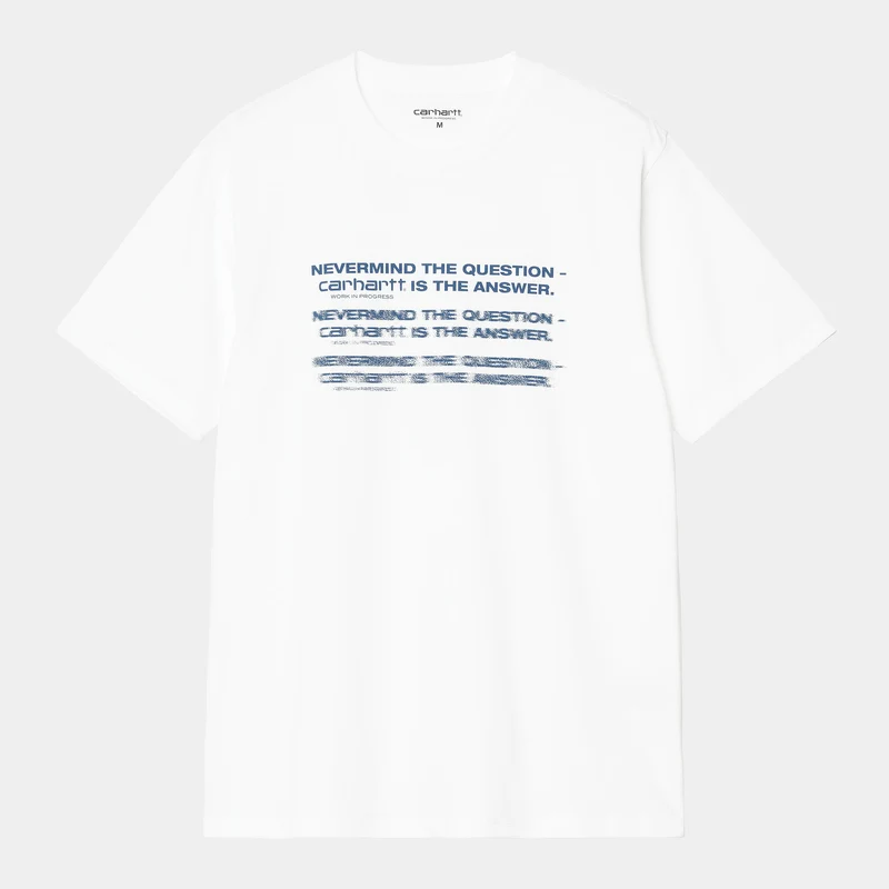 Carhartt WIP Herr Nevermind T-shirt | Vit