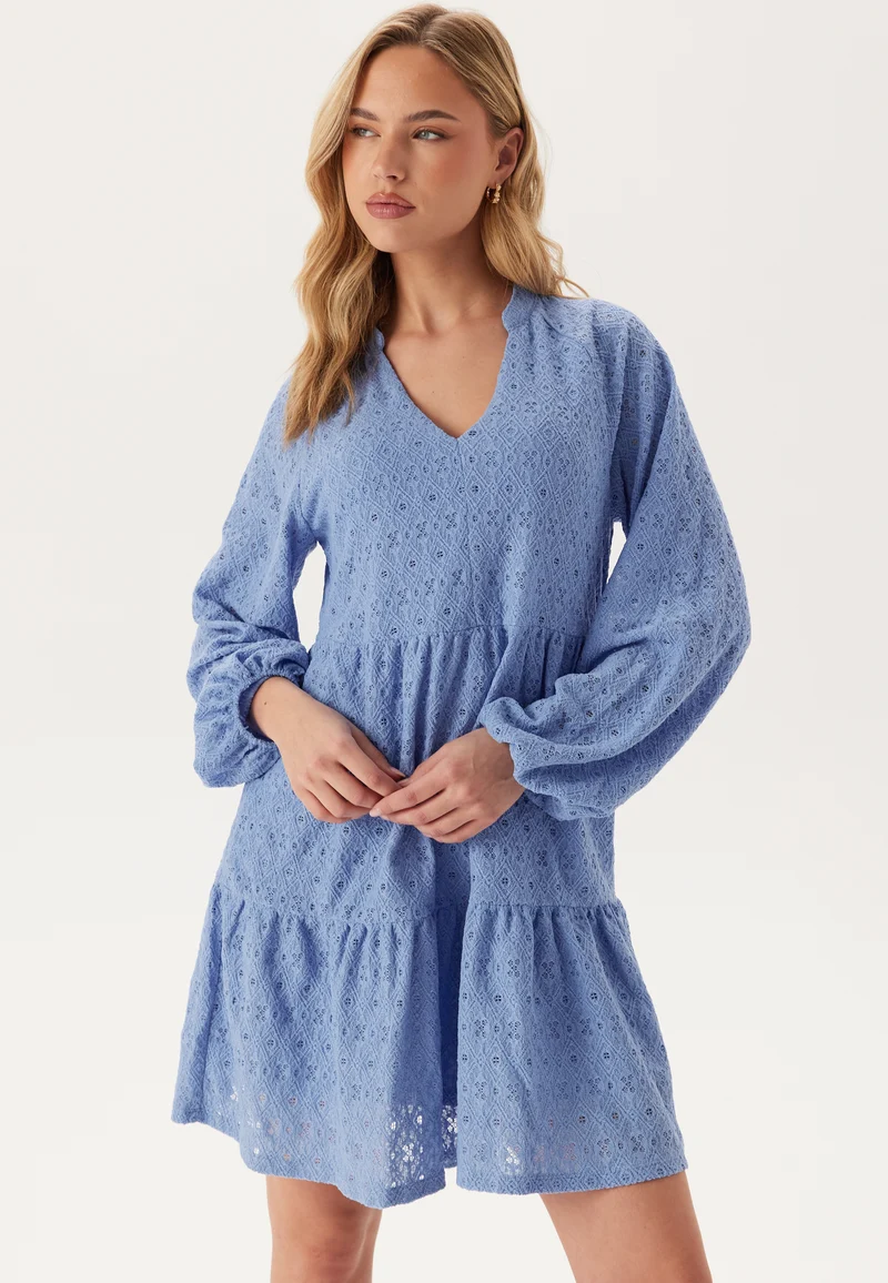 Objlaila Gia L/S Re Short Dress