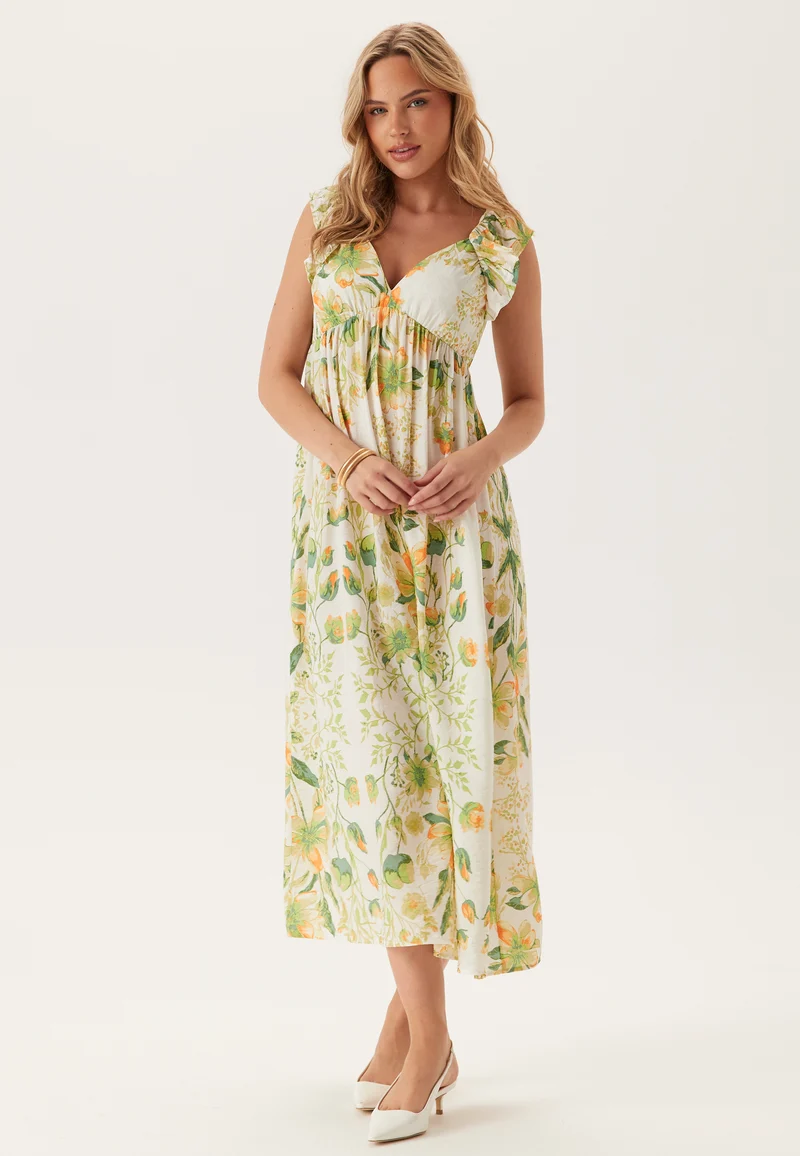 Vmjosie Sl Ankle Frill Dress