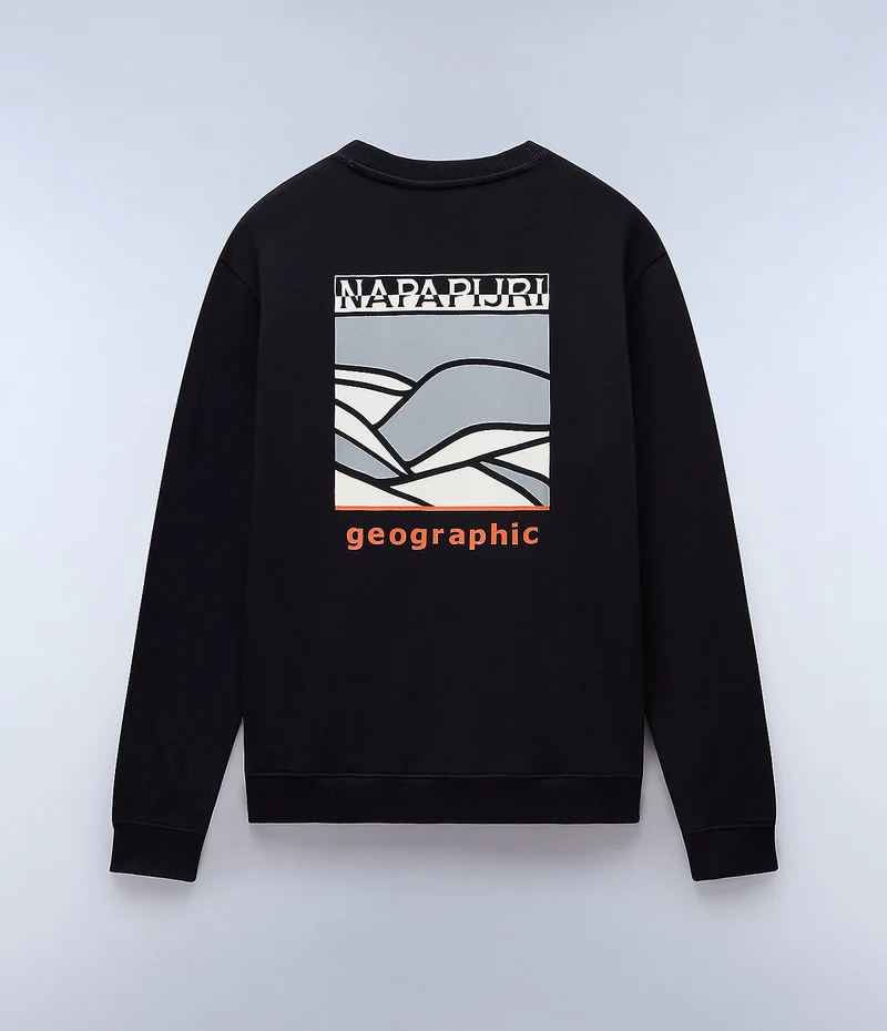 Napapijri Herr Sovana Sweatshirt - Black Beauty
