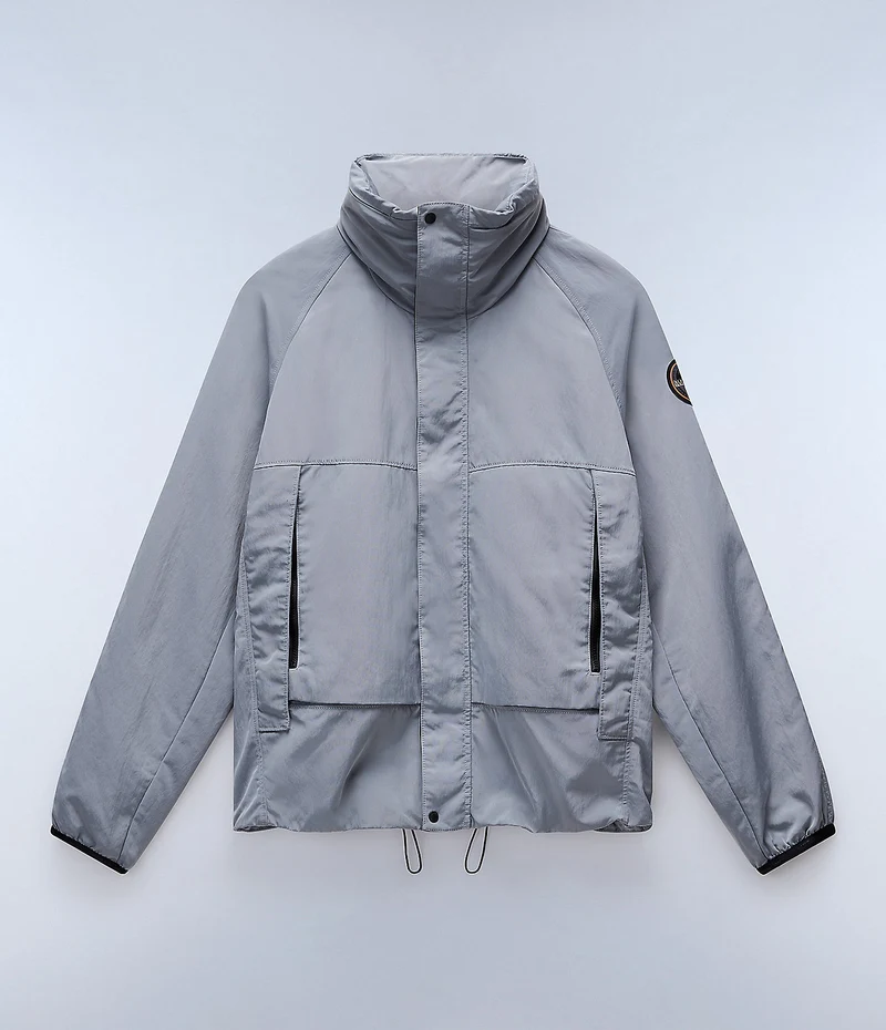 Napapijri Bisenzio kort jacka för män - Ultimate Grey