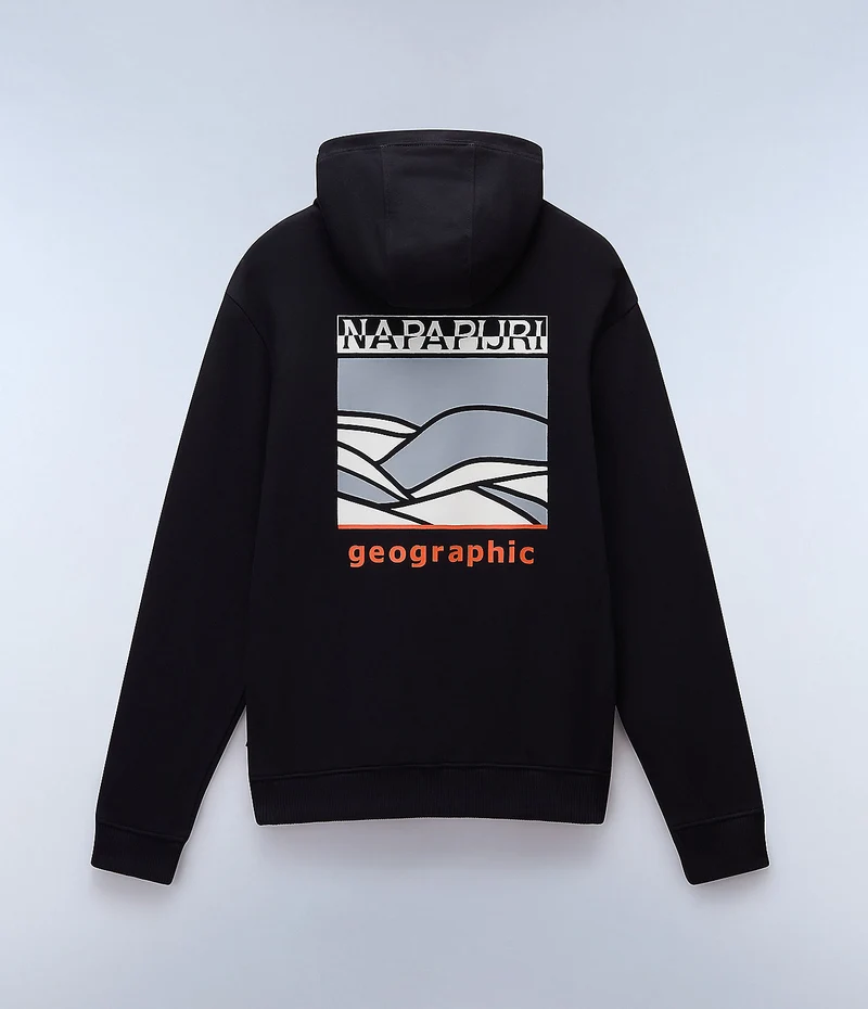 Napapijri Herr Sovana Hoodie - Black Beauty