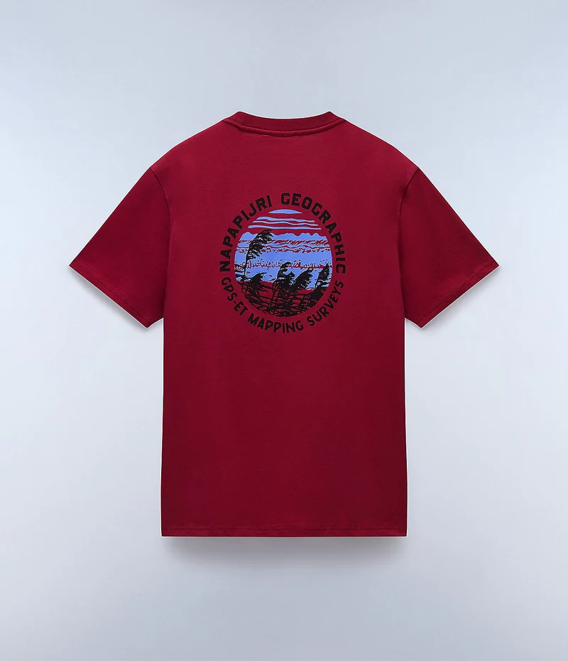 Napapijri Herr Vignoni T-shirt - Tibetansk Röd