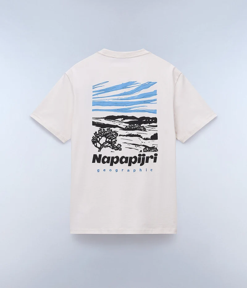 Napapijri Herr Vignoni T-shirt - Vit Whisper