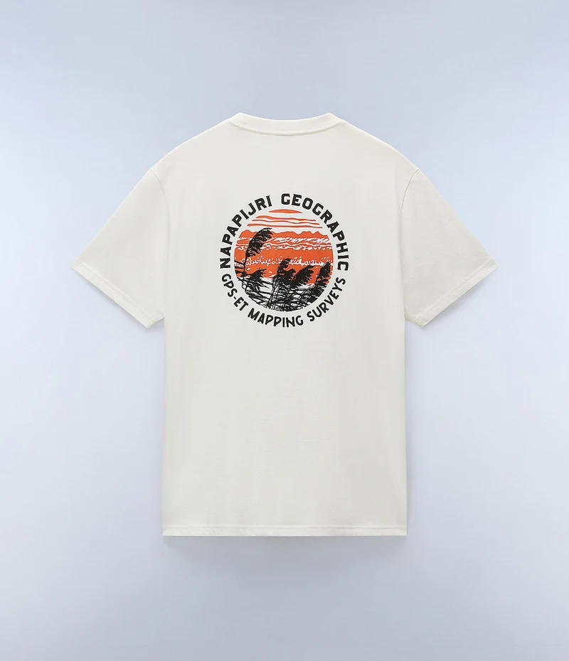 Napapijri Herr Vignoni T-shirt - Vit Heron