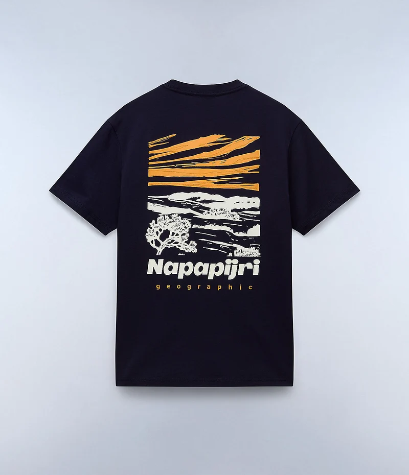 Napapijri Herr Vignoni T-shirt - Blå Marinblå