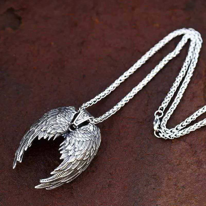 Punk Wing-halsband för män