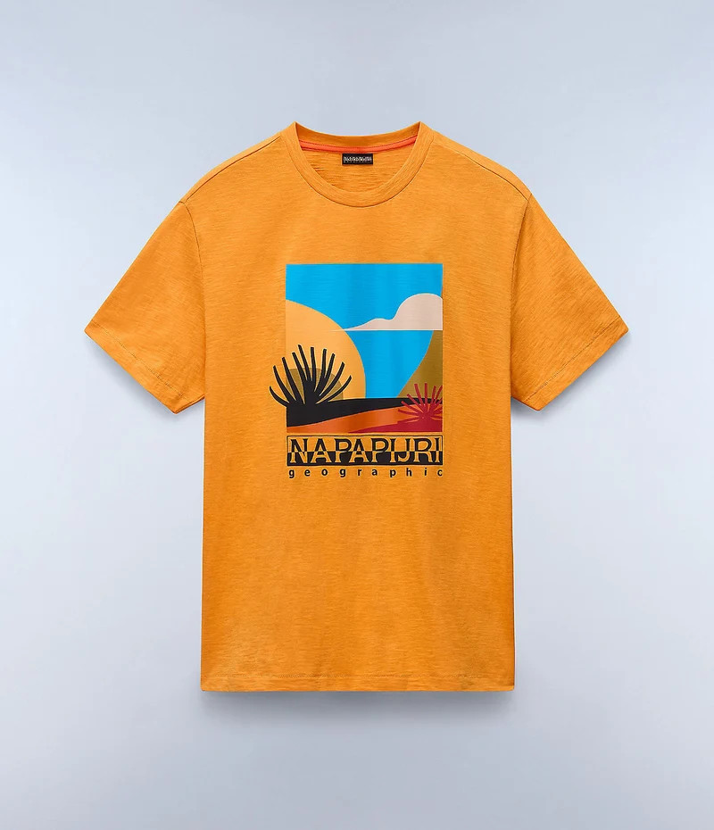 Napapijri Herr Arbia T-shirt - Aprikos