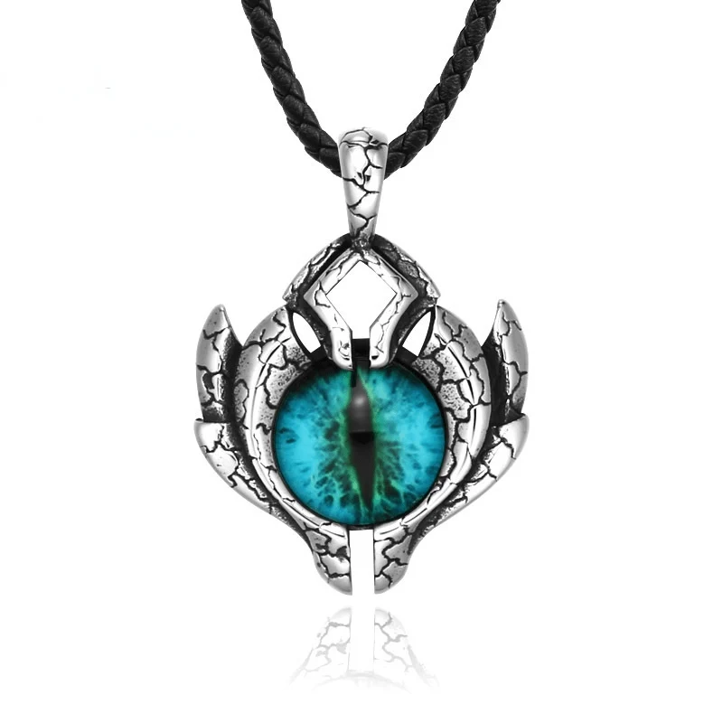 Punk Devil's Eye halsband för män