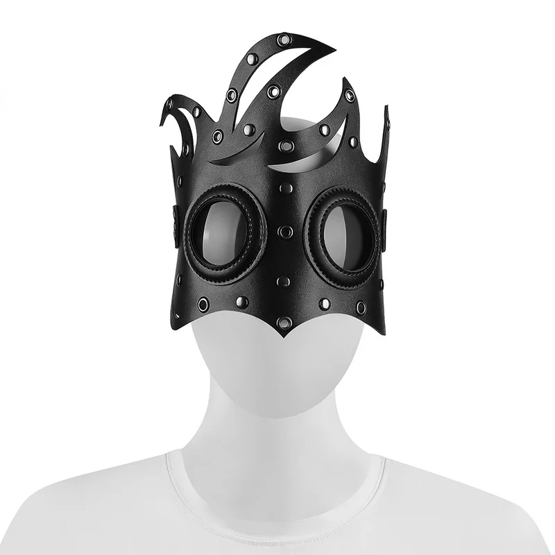 Steampunk Cosplay-mask för hårspänne
