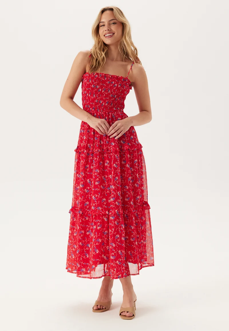Tjw Aop Chiffon Maxi Dress