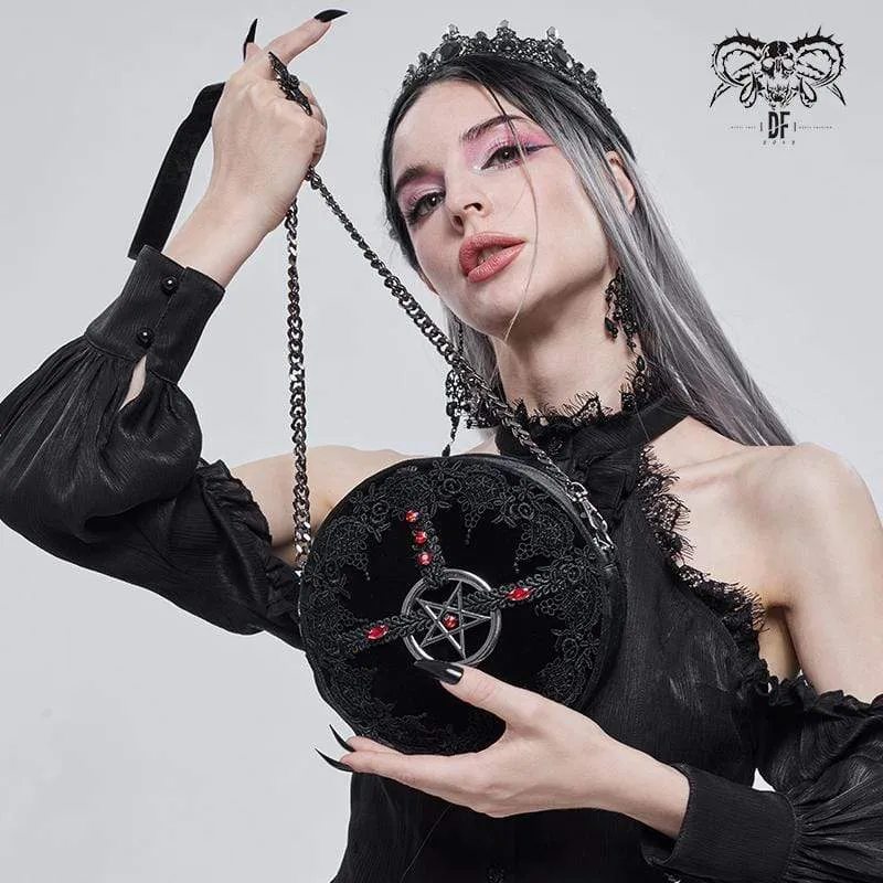 Gothic Floral Star Bag för kvinnor