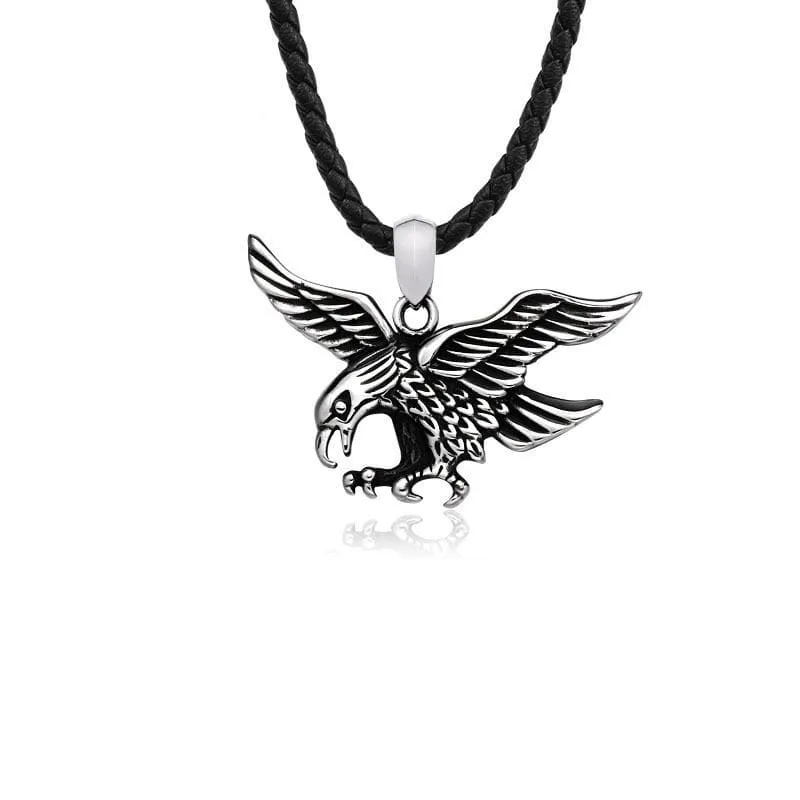 Punk Eagle halsband för män