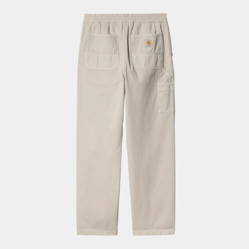 Carhartt WIP Herr Flint Moraga Twill Pant - Fleur Del Sel Garment Dyed
