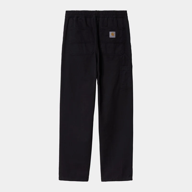Carhartt WIP Herr Flint Moraga Twillbyxa - Svarta, Garment Ingefärjade