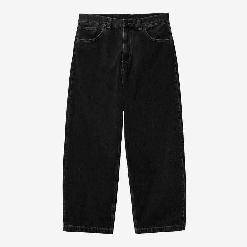Carhartt WIP Herr Brandon Smith Jeansbyxor - Svarta Stentvättade