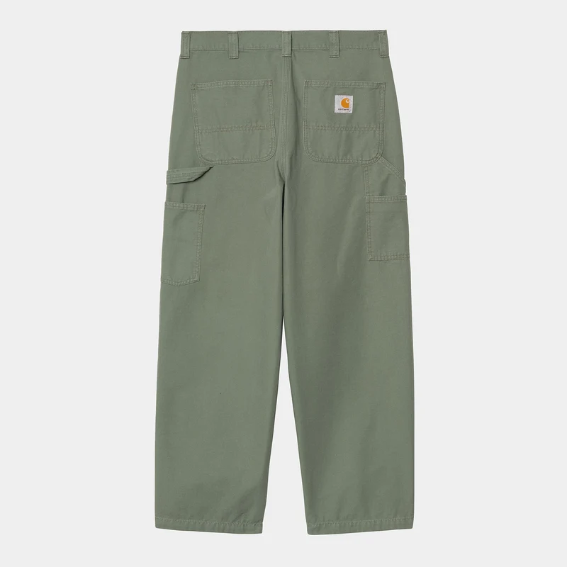 Carhartt WIP Herr OG Single Knee Hubbard Canvasbyxa - Park Stone Washed