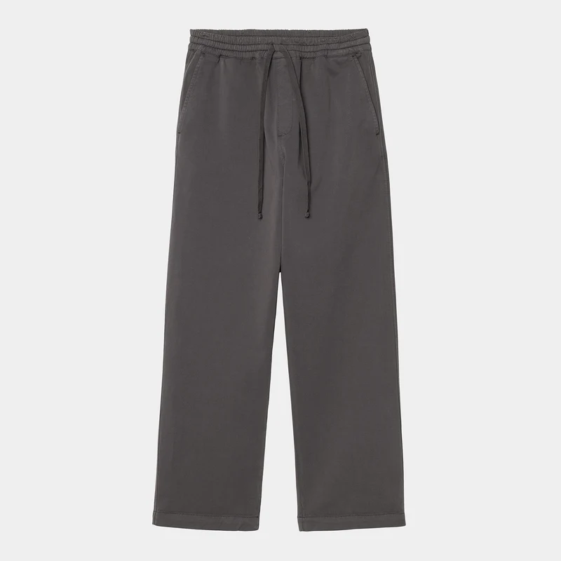 Carhartt WIP Floyde Dewey Stretch Twill Byxa för män - Graphite Garment Dyed