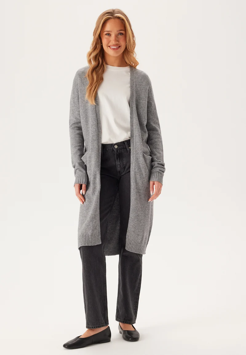 Viril Long Knit Cardigan