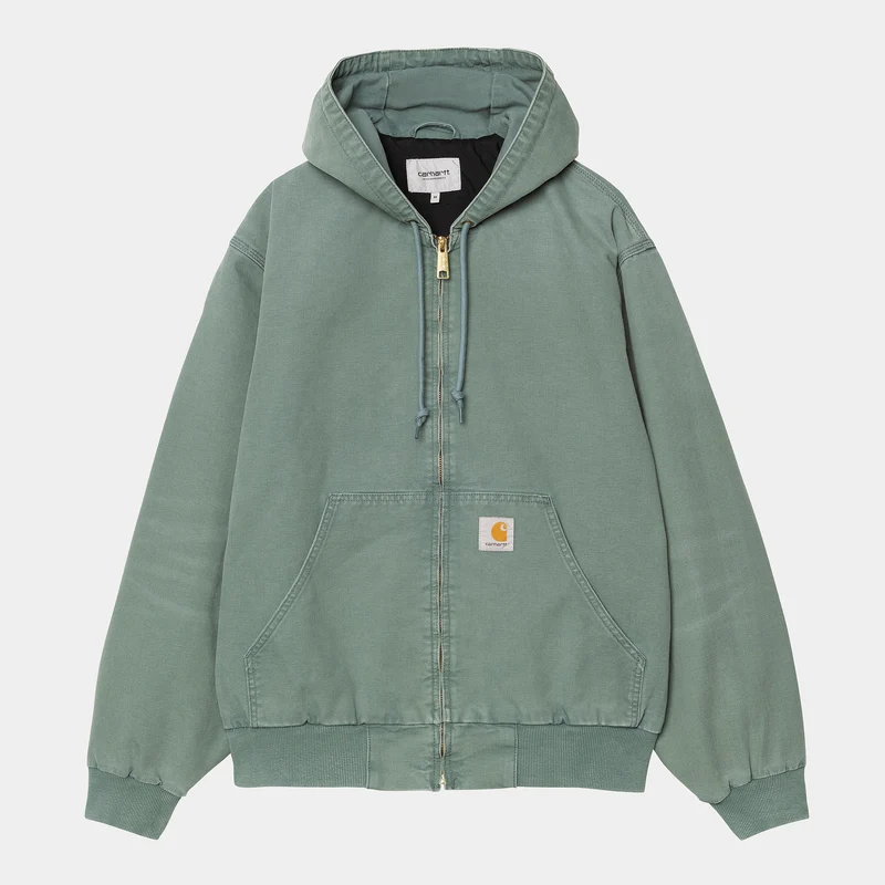 Carhartt WIP Herr OG Active Jacka - Silver Pine Stone Washed