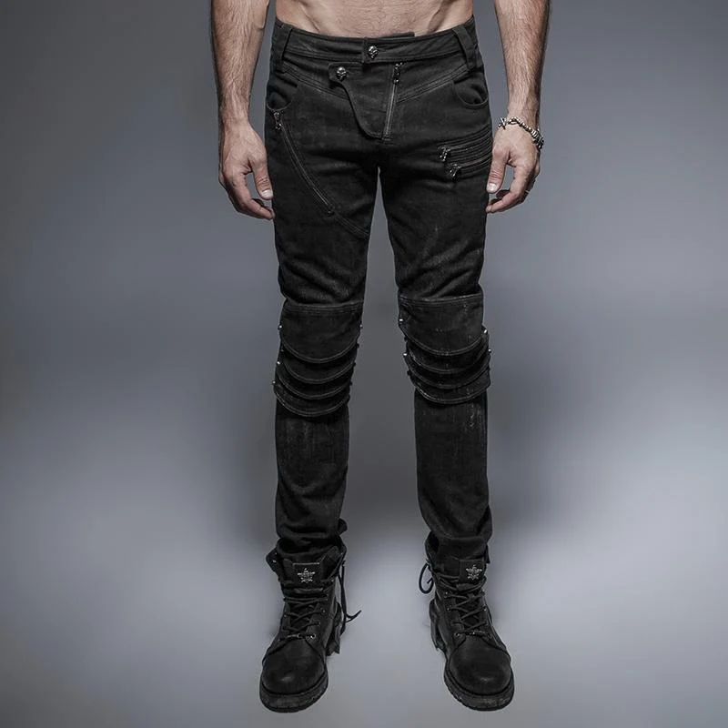 Unik Armor Knee Herr tvättjeans för män