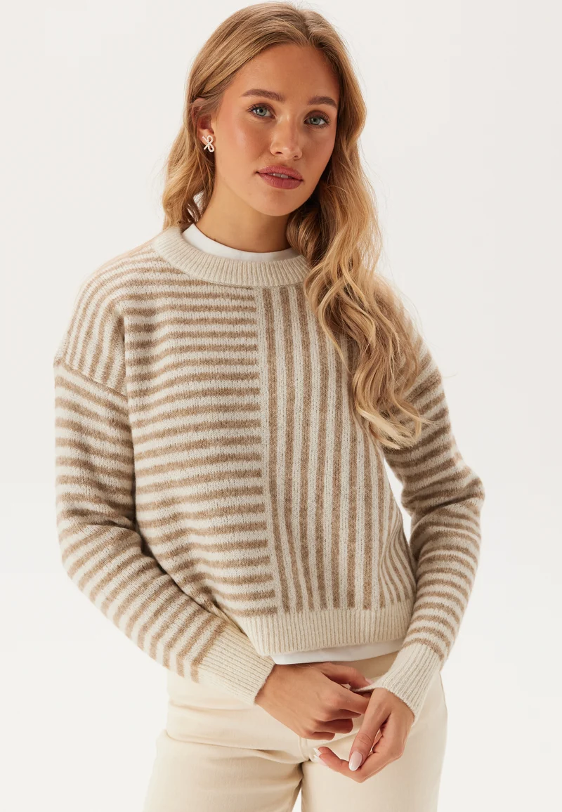 Vmuranus Ls Oneck Cropped Pull