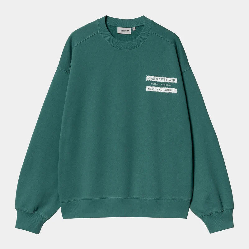 Carhartt WIP Herrkatalogtröja - Regnskog
