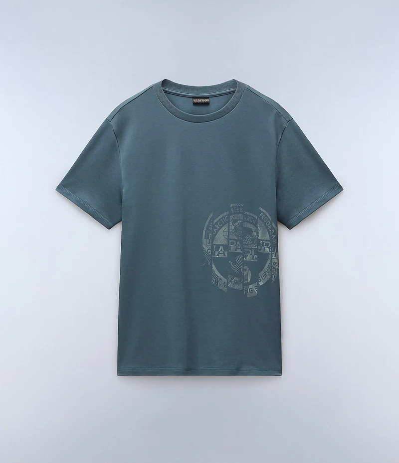 Napapijri Herr Vanni T-shirt - Grå