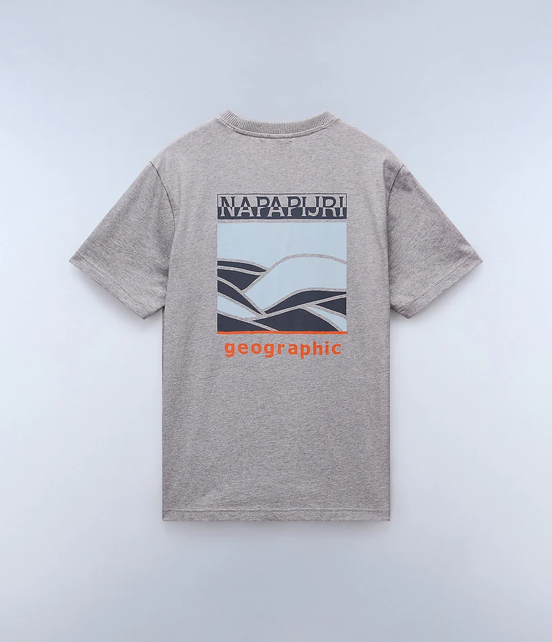 Napapijri Herr Sovana T-shirt - Grå Melange